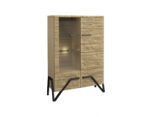 Mebin - Pik- SZAFKA Z BARKIEM Z OŚWIETLENIEM LEWA